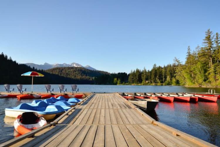 Lake pier